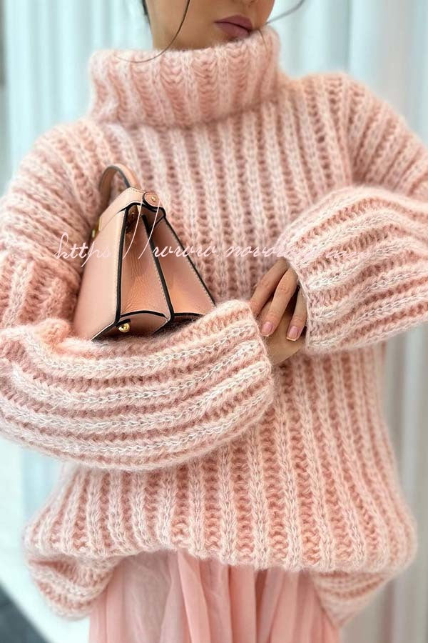 Abuia Crochet Pullover Long Sleeve Sweater