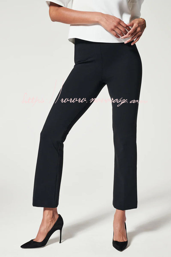 The Perfect Fit High Waist Pocketed Stretch Flare Pants