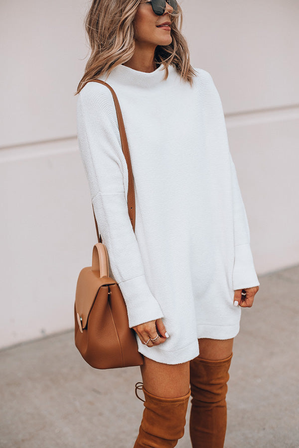 Come My Way Sweater Casual Dress