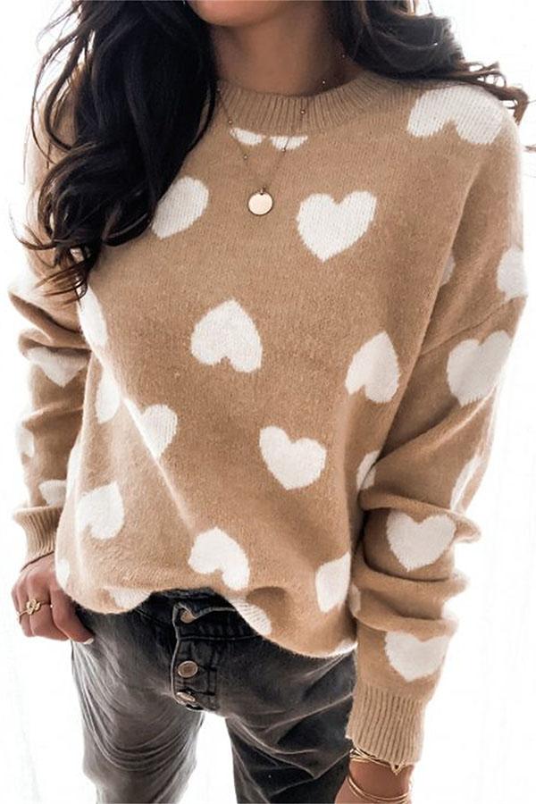 Heart To Heart Shift Cozy Sweater