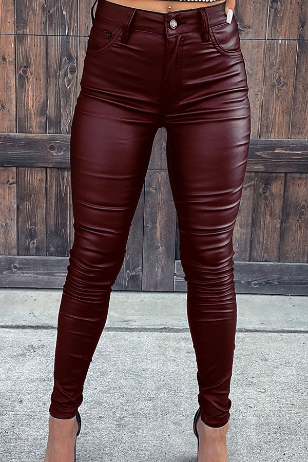 Good Intentions Faux Leather Skinnies